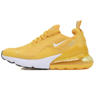 Nike Air Max 270 Yellow  Sneakers Athletic Men's Shoes