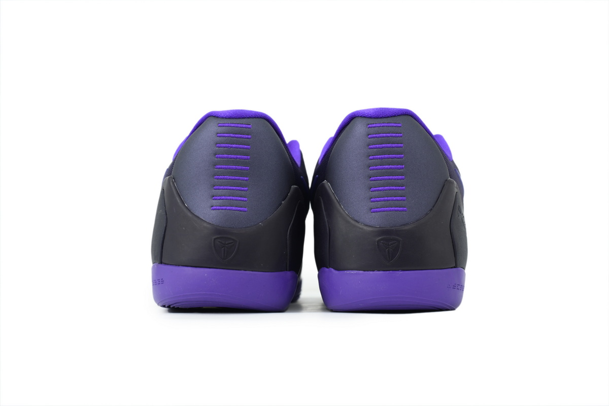 Nike Kobe 9 EM Low Protro TB 'Purple Dynasty' Men's Low Top Lace-Up Basketball Sneaker Athletic Shoes - Image 4