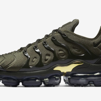 Brand New Nike Air Vapormax TN Plus Olive-Green Men's Sneakers Athletic Comfortable shoes Free Shipping