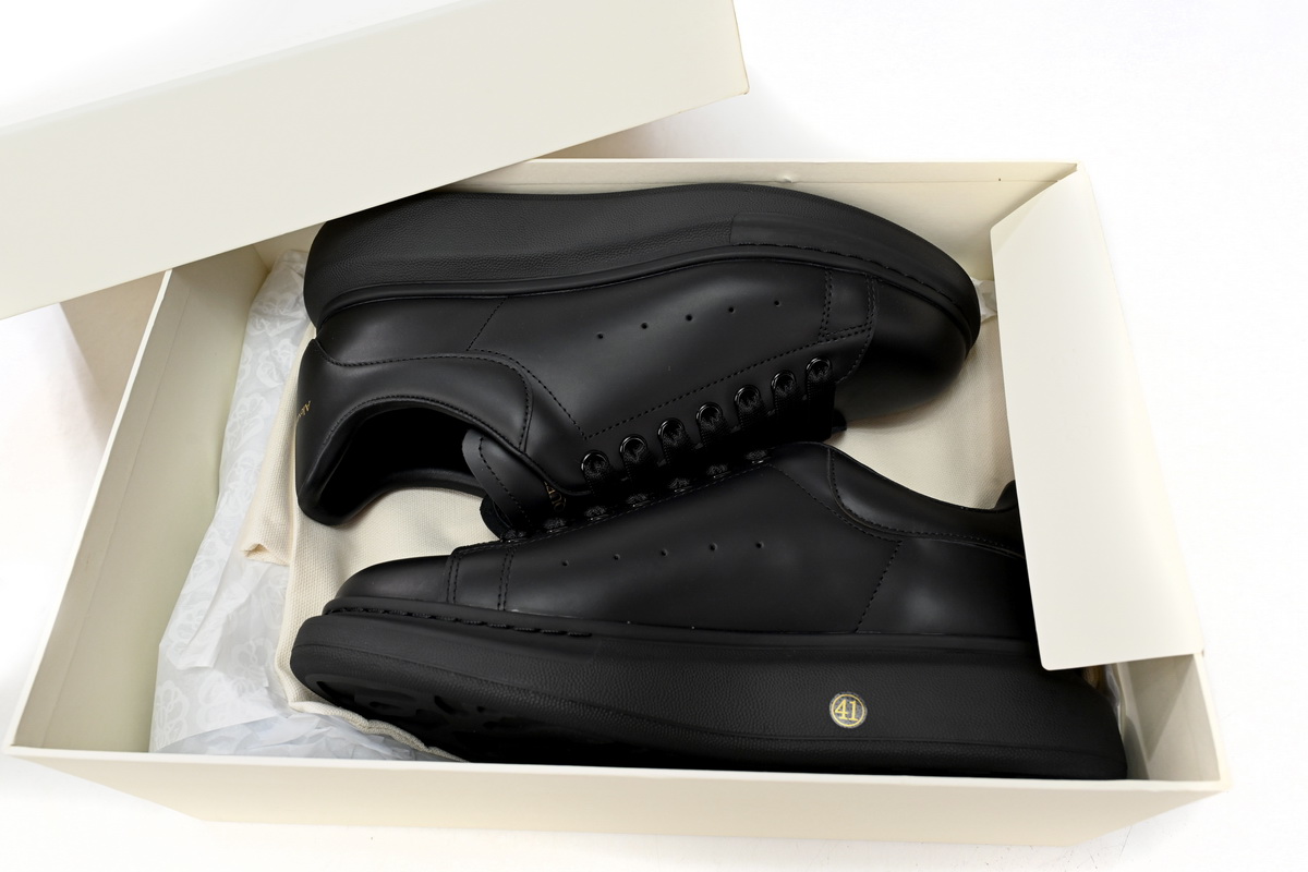 Alexander McQueen BlackGold - Men's Athletic Casual Sneakers Shoes - Image 7
