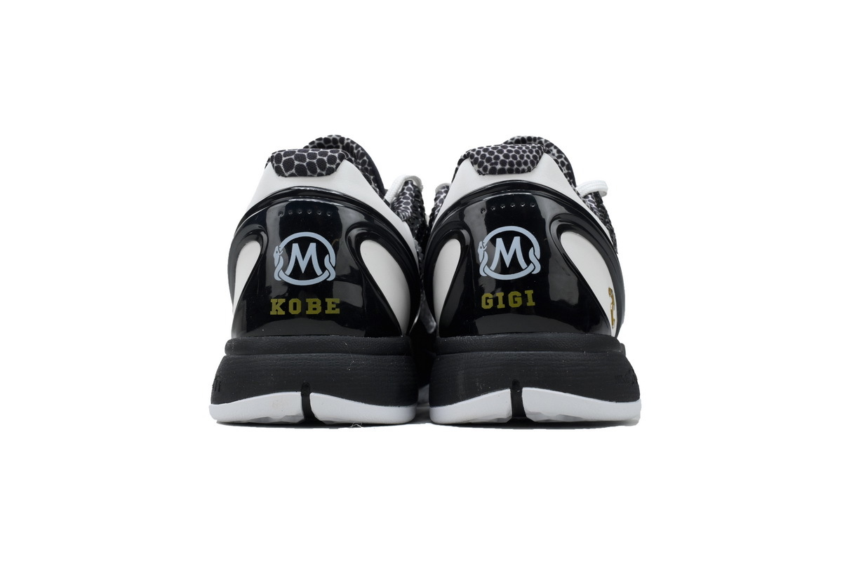 Nike Kobe 6 Men's Low Top Lace-Up Basketball Sneaker Athletic Shoes Protro "Mamba Forever" - Image 4