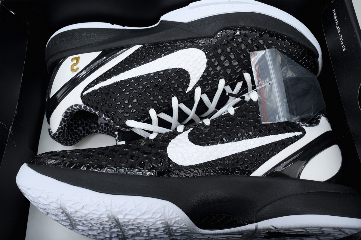 Nike Kobe 6 Men's Low Top Lace-Up Basketball Sneaker Athletic Shoes Protro "Mamba Forever" - Image 6
