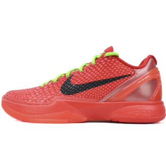 Nike Kobe 6 Men's Low Top Lace-Up Basketball Sneaker Athletic Shoes Protro "Reverse Grinch"