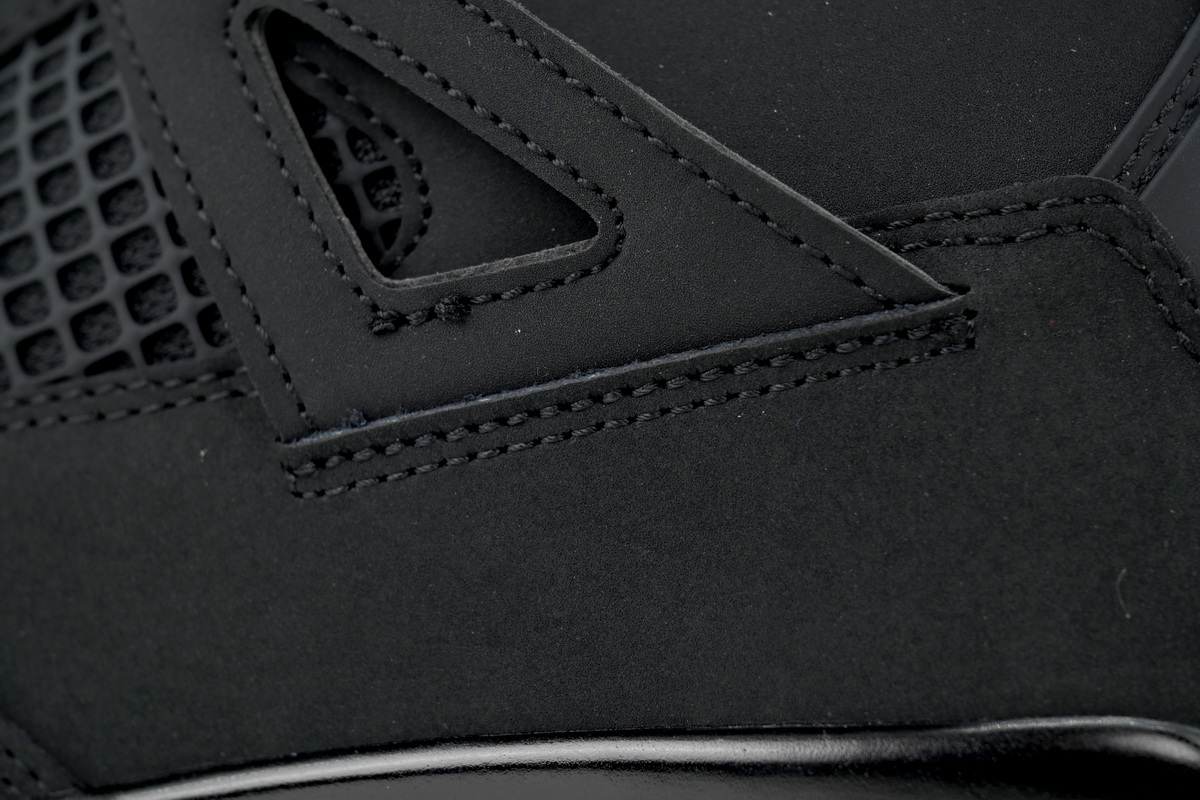 Nike Air Jordan 4 stkn-63 Black Cat(2025) Men's Lace-up Basketball ShoesAthletic Shoes - Image 3