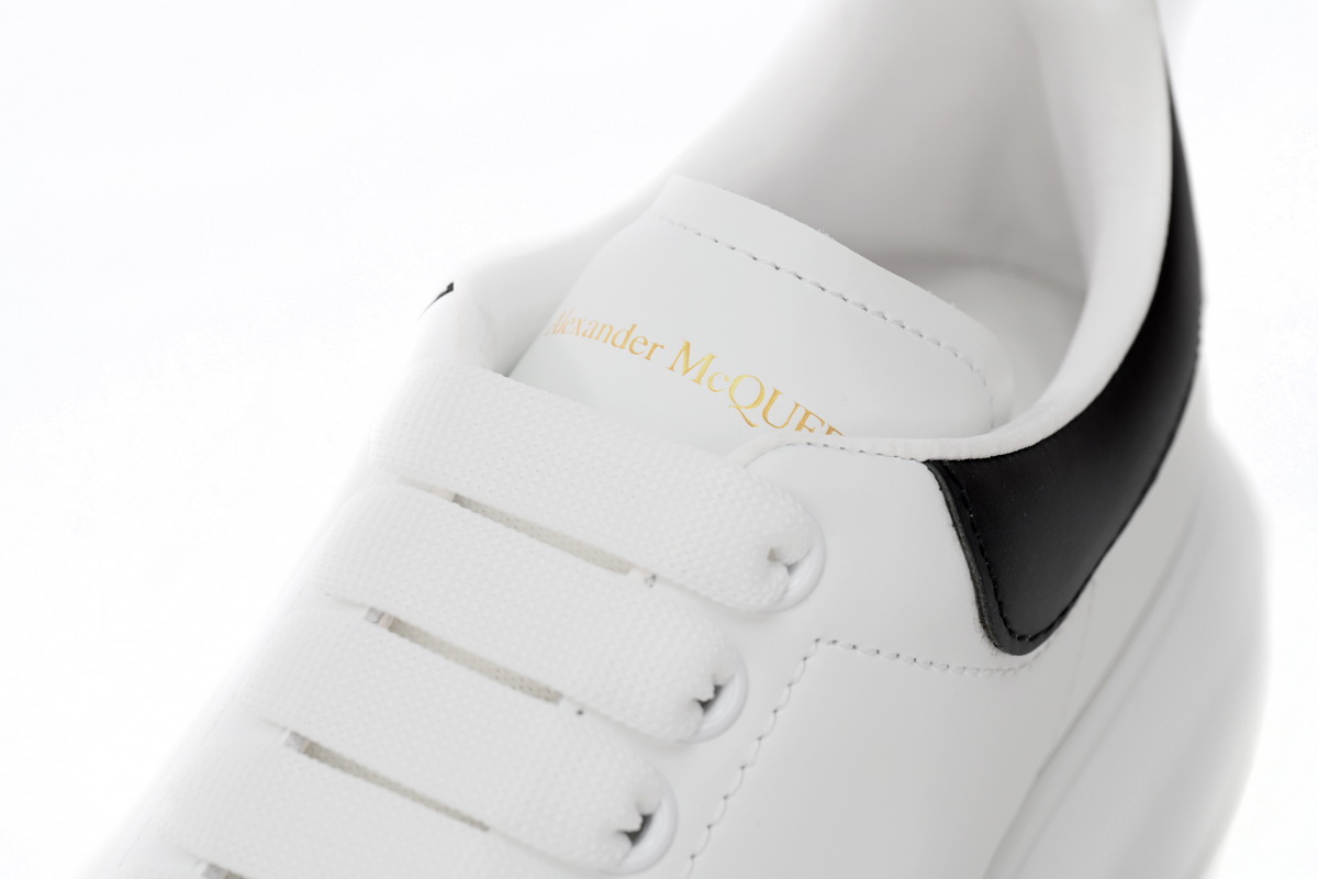 Alexander McQueen Oversized whiteblack tail Men's Sneakers Athletic Casual Sneakers Shoes - Image 5