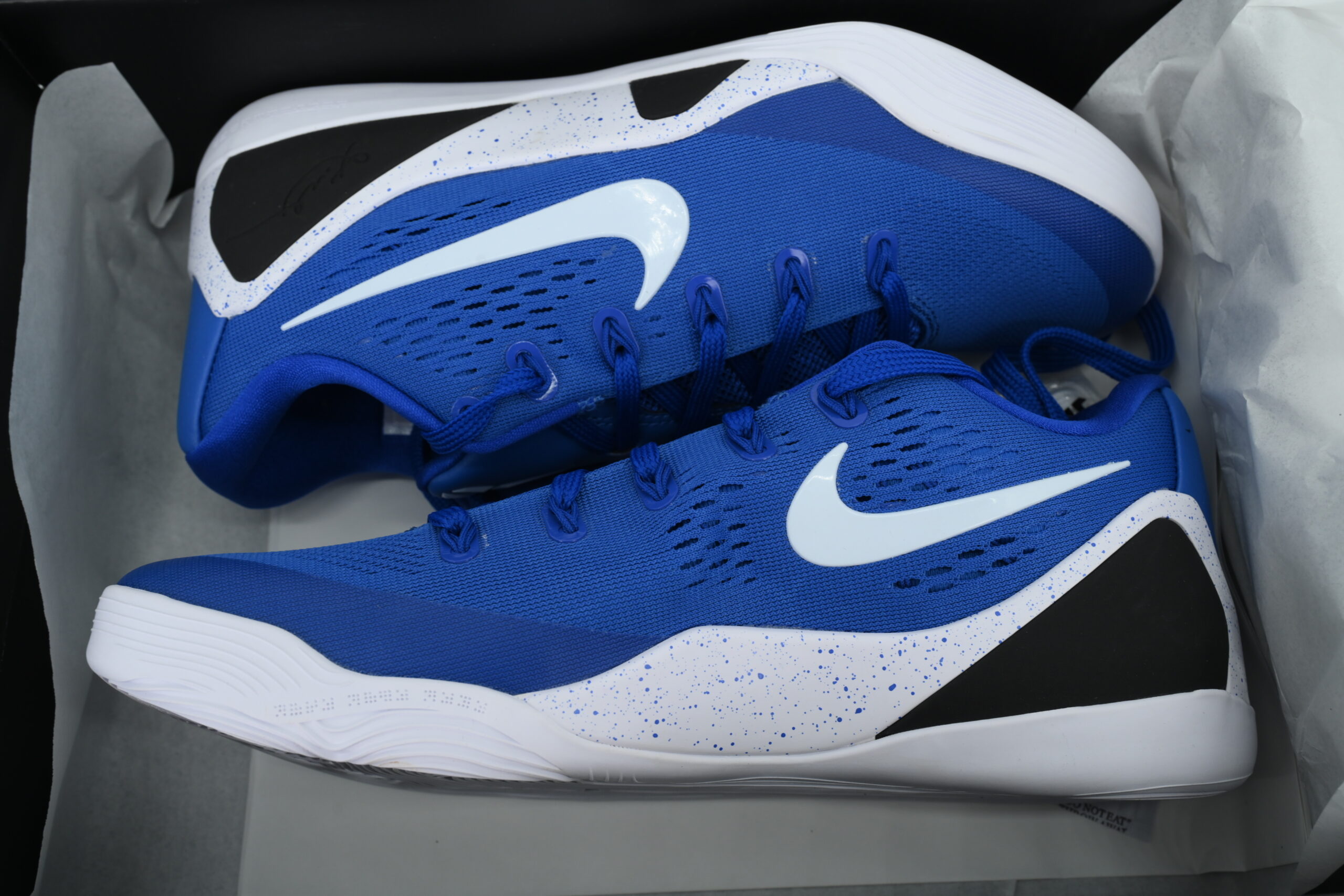 Nike Kobe 9 EM Protro TB 'Game Royal' Men's Low Top Lace-Up Basketball Sneaker Athletic Shoes - Image 6