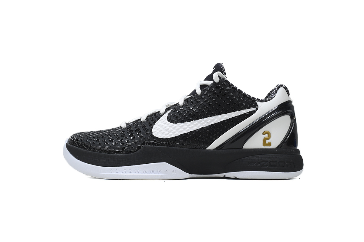 Nike Kobe 6 Men's Low Top Lace-Up Basketball Sneaker Athletic Shoes Protro "Mamba Forever"