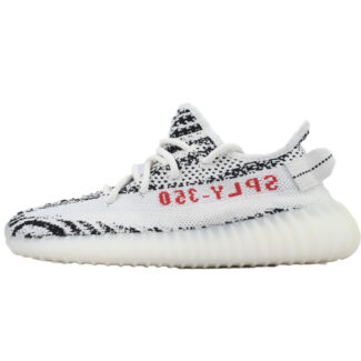 adidas Yeezy Boost 350 V2 Zebra CP9654 Men's Low Top Lace-Up Sneakers Athletic Basketball US Size New