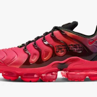 Brand New Nike Air Vapormax TN Plus Red Black Men's Sneakers Athletic Comfortable shoes Free Shipping