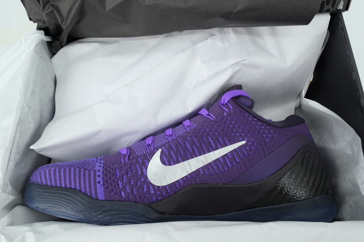 Nike Kobe 9 Elite Low Protro 'Moonwalker' Men's Low Top Lace-Up Basketball Sneaker Athletic Shoes - Image 5