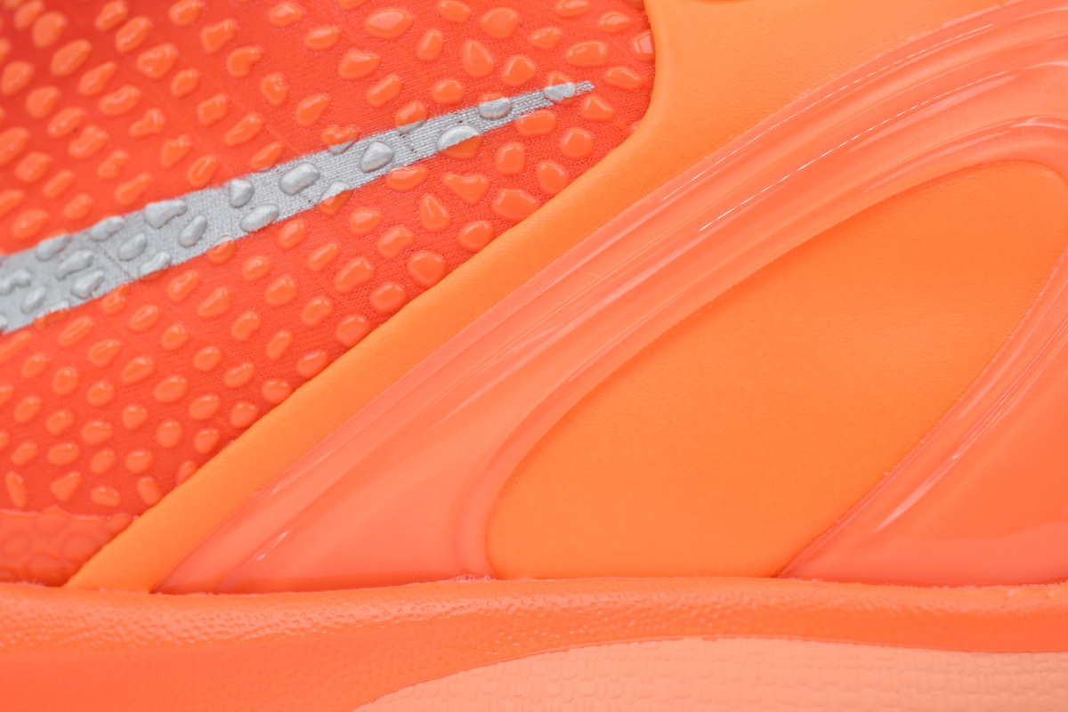 Nike Kobe 6 Men's Low Top Lace-Up Basketball Sneaker Athletic Shoes Protro "Total Orange" - Image 3