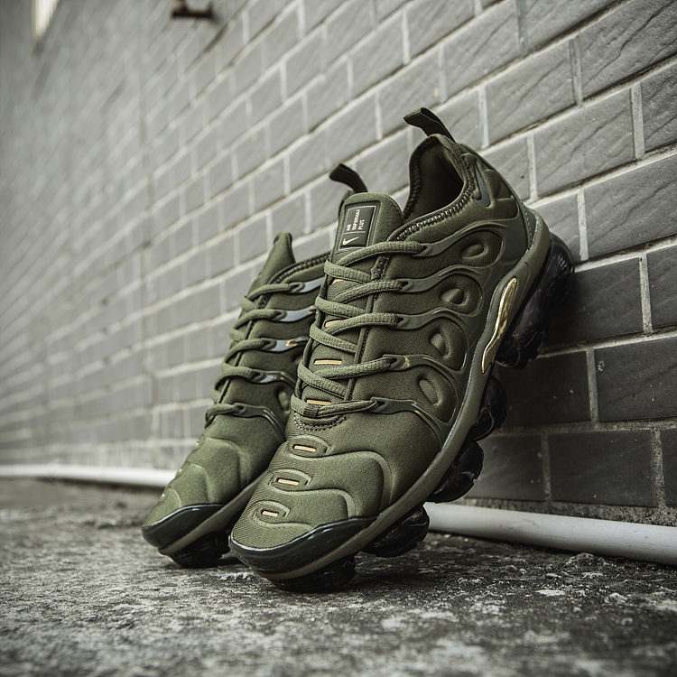 Brand New Nike Air Vapormax TN Plus Olive-Green Men's Sneakers Athletic Comfortable shoes Free Shipping - Image 6