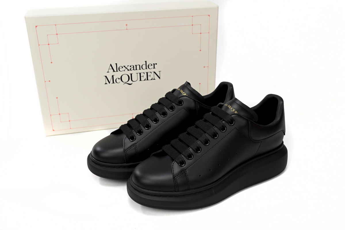 Alexander McQueen BlackGold - Men's Athletic Casual Sneakers Shoes - Image 8