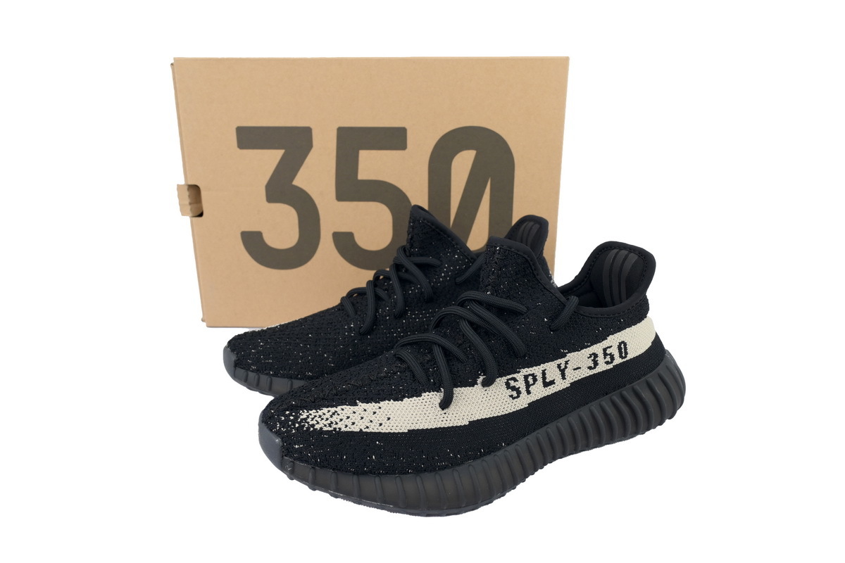 adidas Yeezy Boost 350 V2 "Oreo" BY1604 Men's Low Top Lace-Up Sneakers Athletic Basketball US Size New - Image 7