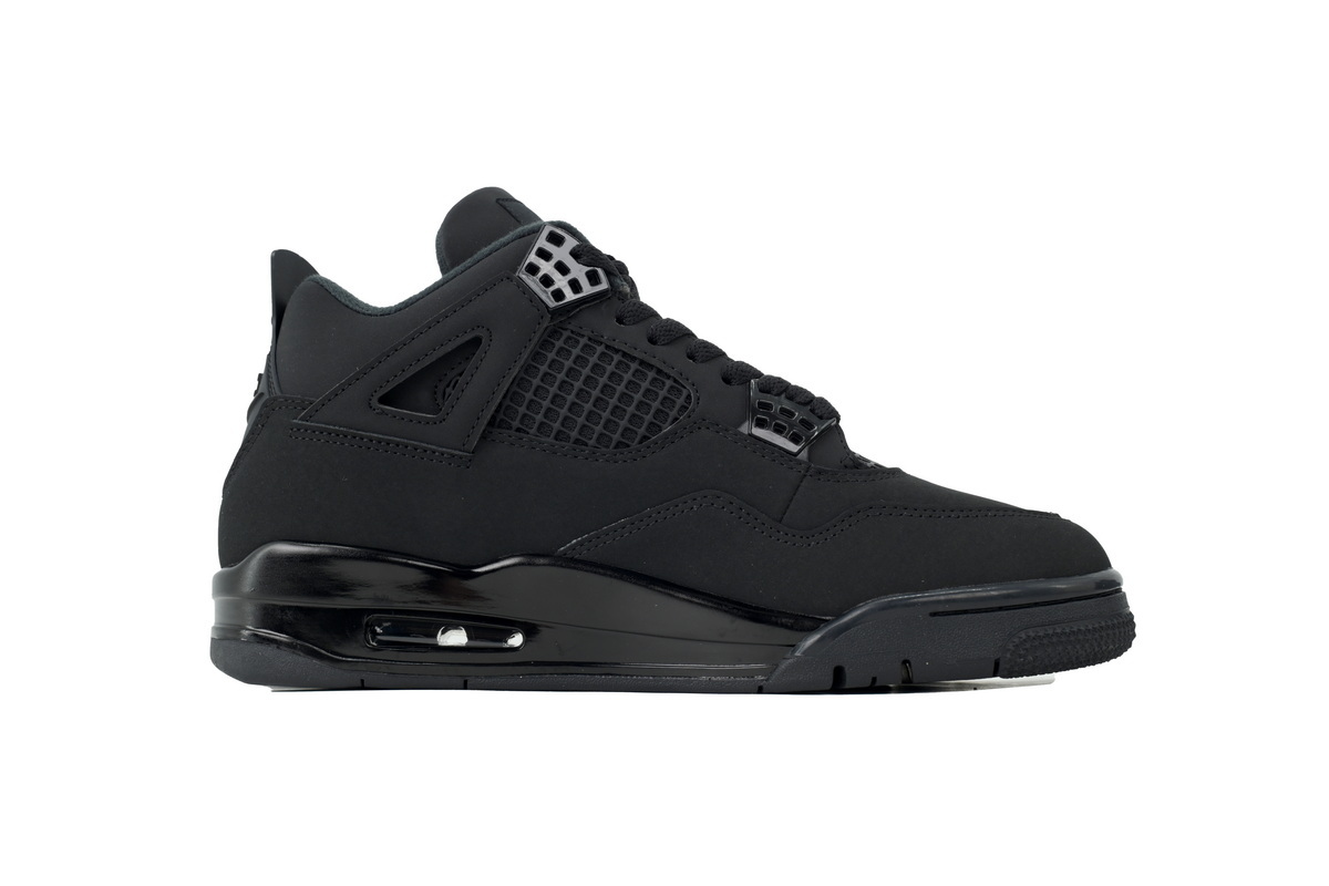Nike Air Jordan 4 stkn-63 Black Cat(2025) Men's Lace-up Basketball ShoesAthletic Shoes - Image 2