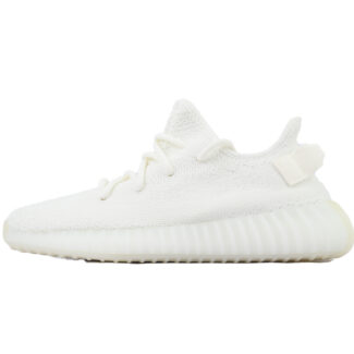 adidas Yeezy Boost 350 V2 Cream White - Triple White (CP9366) Men's Low Top Lace-Up Sneakers Athletic Basketball US Size New