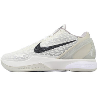 Nike Kobe 6 Men's Low Top Lace-Up Basketball Sneaker Athletic Shoes All-Star Sail