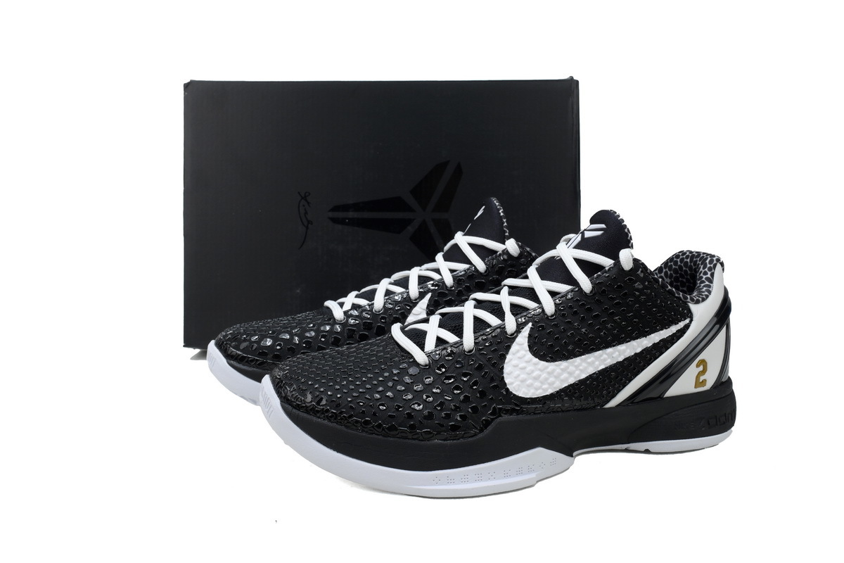 Nike Kobe 6 Men's Low Top Lace-Up Basketball Sneaker Athletic Shoes Protro "Mamba Forever" - Image 7