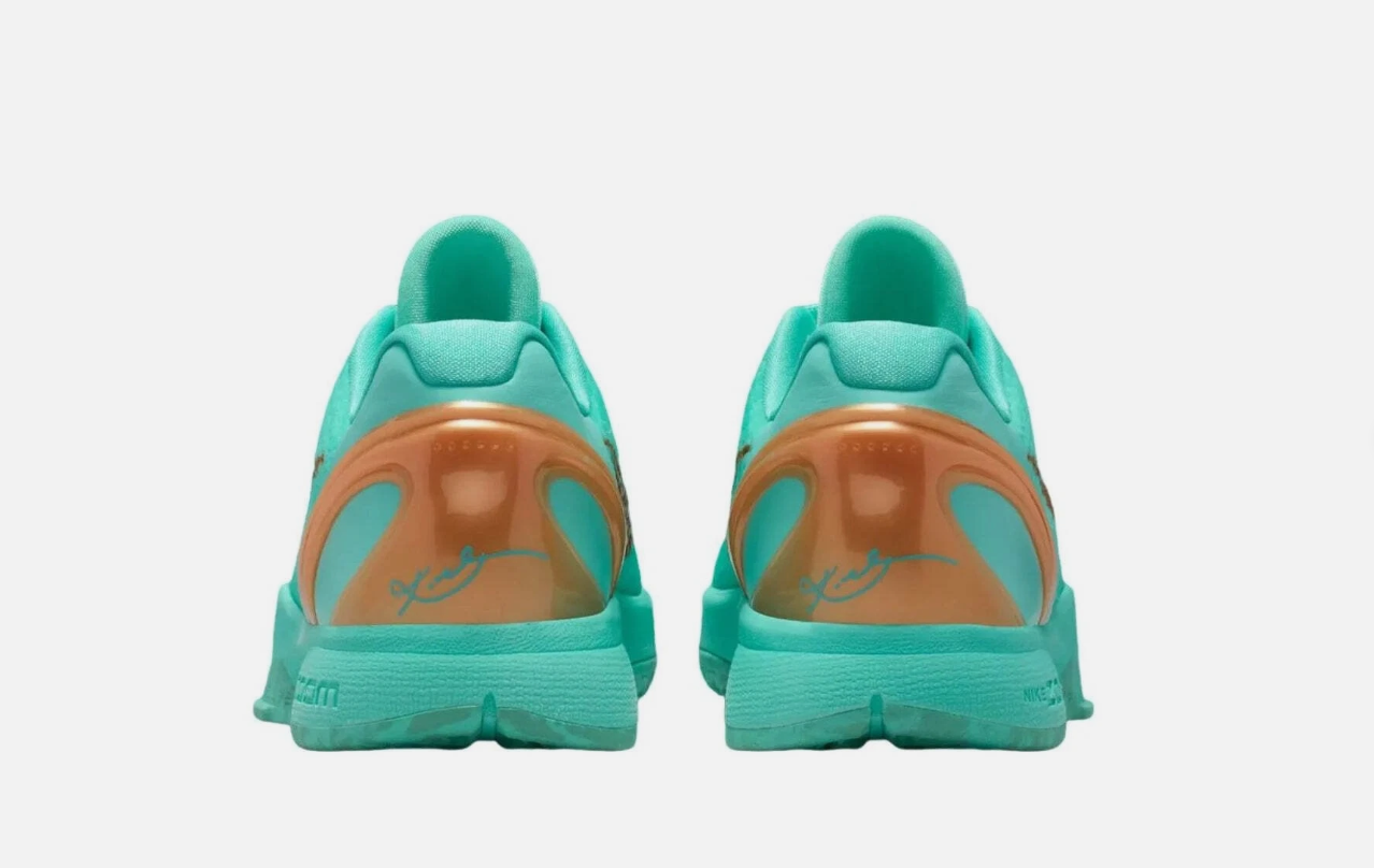 Nike Kobe 6 Men's Low Top Lace-Up Basketball Sneaker Athletic Shoes Protro 'Statue of Liberty' - Image 6