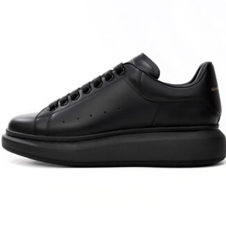 Alexander McQueen BlackGold - Men's Athletic Casual Sneakers Shoes