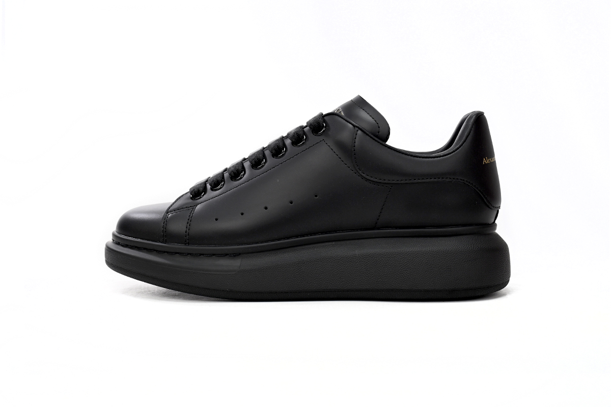 Alexander McQueen BlackGold - Men's Athletic Casual Sneakers Shoes