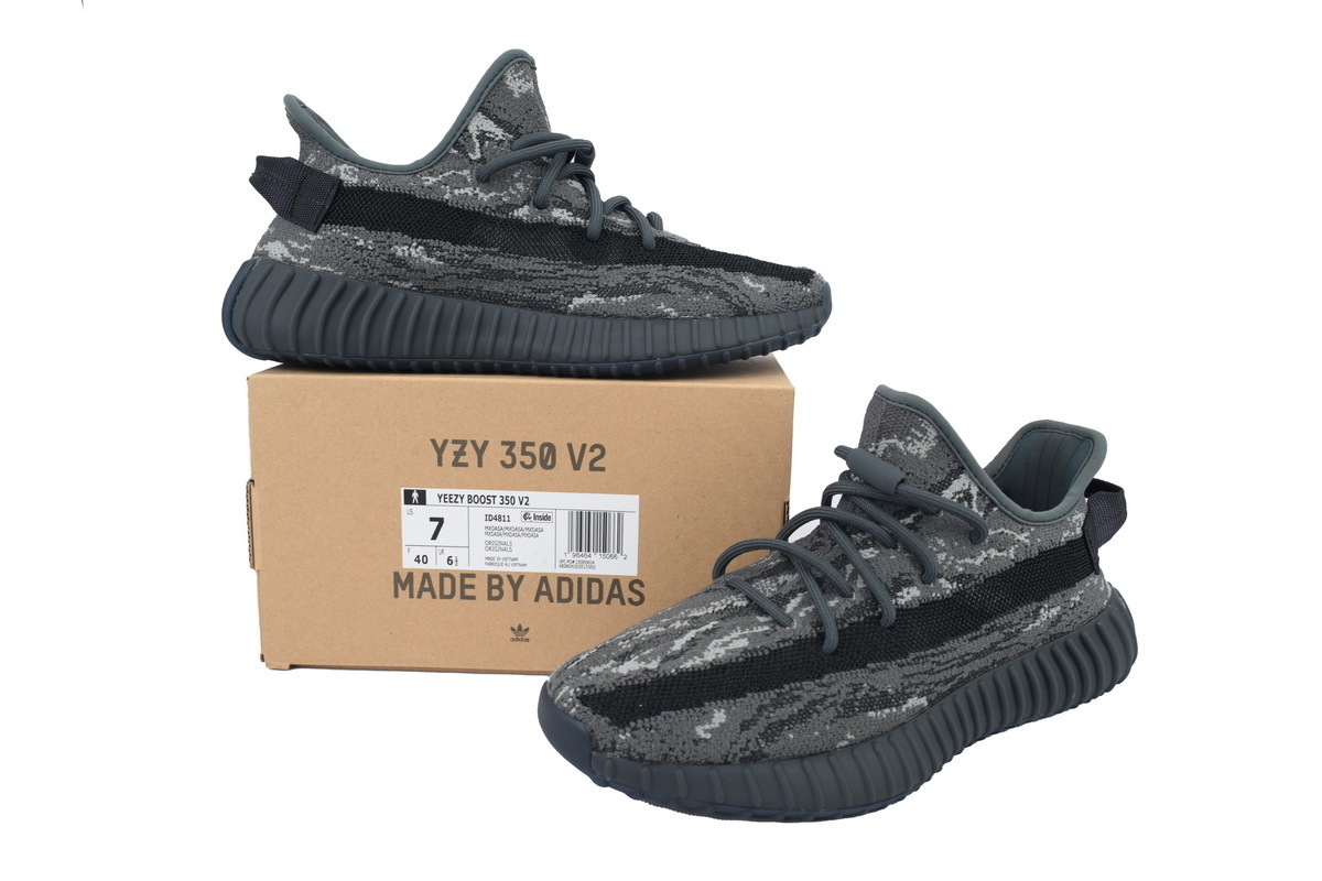 adidas Yeezy Boost 350 V2 MX Dark Salt Men's Low Top Lace-Up Sneakers Athletic Basketball US Size New - Image 7