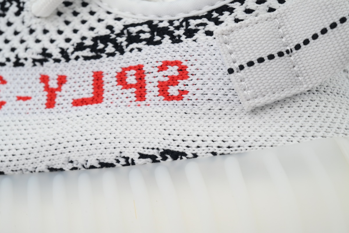 adidas Yeezy Boost 350 V2 Zebra CP9654 Men's Low Top Lace-Up Sneakers Athletic Basketball US Size New - Image 3