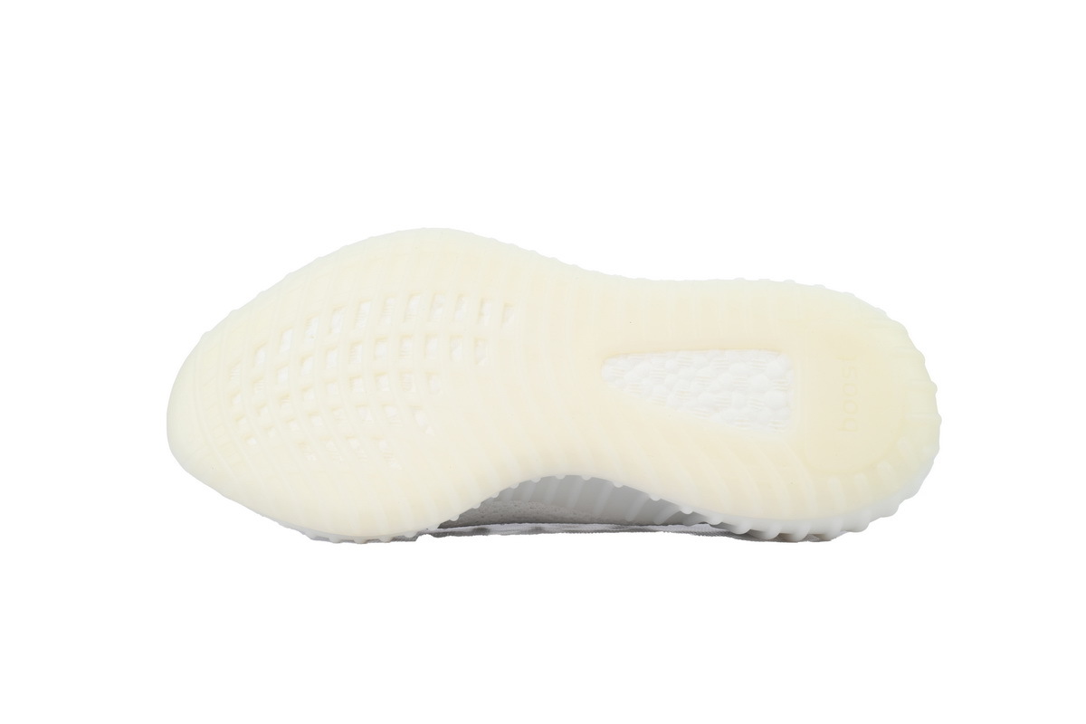 adidas Yeezy Boost 350 V2 Cream White - Triple White (CP9366) Men's Low Top Lace-Up Sneakers Athletic Basketball US Size New - Image 4