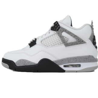 Nike Air Jordan 4 AJ4 Retro OG 'White Cement'(2025) Men's Lace-up Basketball Sneakers Athletic Shoes FV5029-100