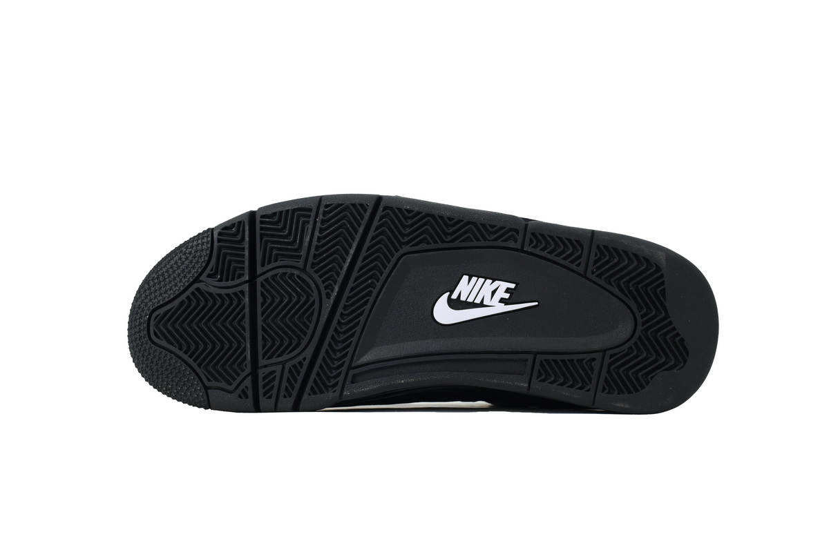 Nike Air Jordan 4 stkn-63 Black Cat(2025) Men's Lace-up Basketball ShoesAthletic Shoes - Image 6