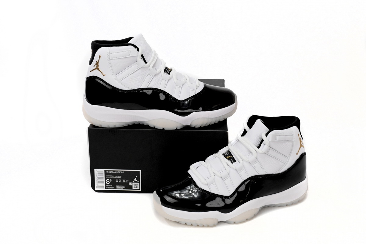 Nike Air Jordan 11 AJ11 “DMP” Men's Lace-up Basketball Sneakers Athletic Shoes CT8012-170 - Image 7