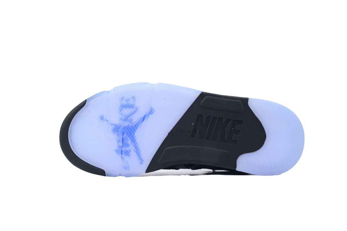 Awake NY x Air Jordan 5 AJ5 Retro 'Black Racer Blue' Men's Lace-Up Basketball Athletic Sneakers Shoes DV4982-004 - Image 5