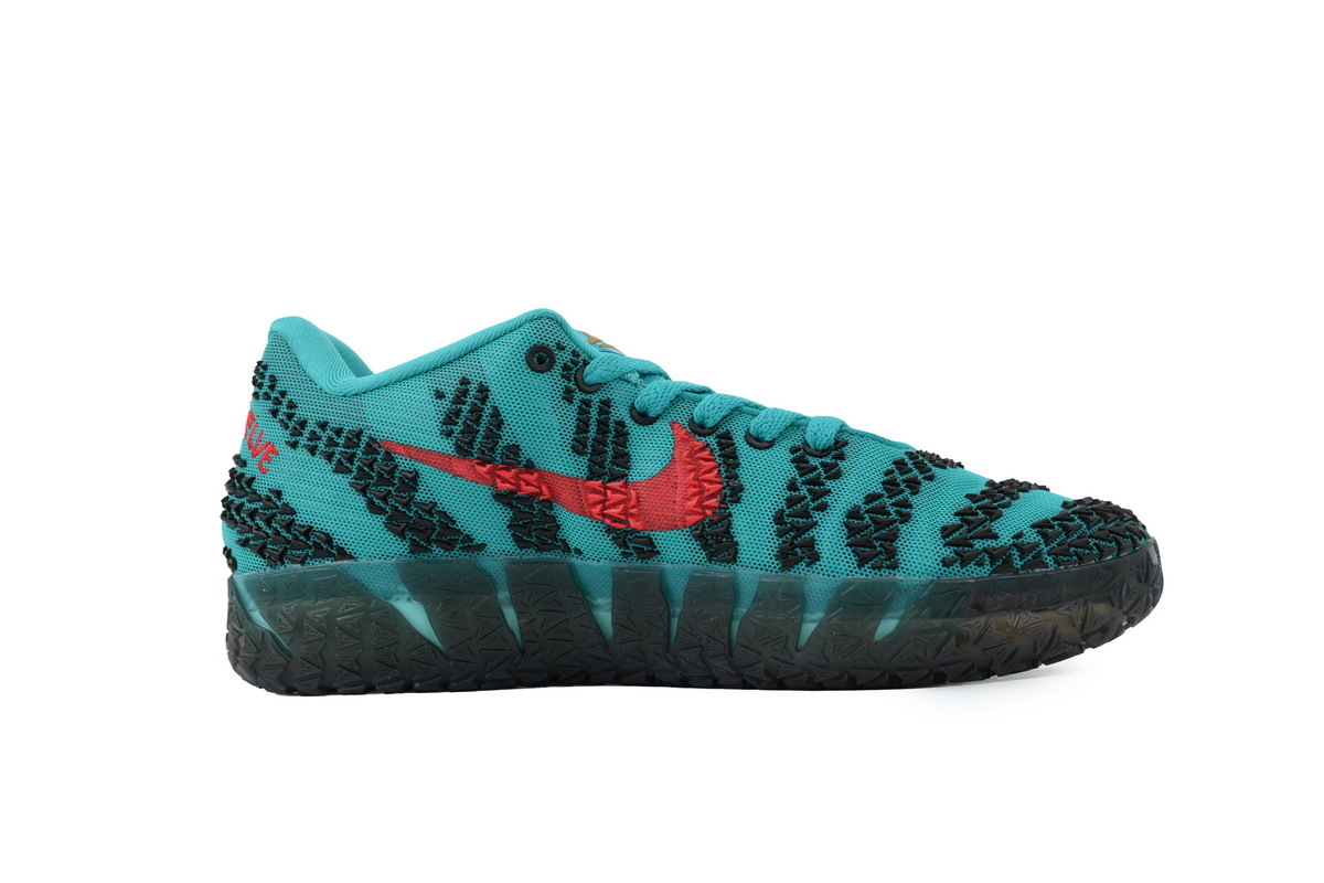 Nike Ja 3 EP 'Turbo Green' Men's Lace-up Basketball Sneakers Athletic Shoes HF2794-300 - Image 2