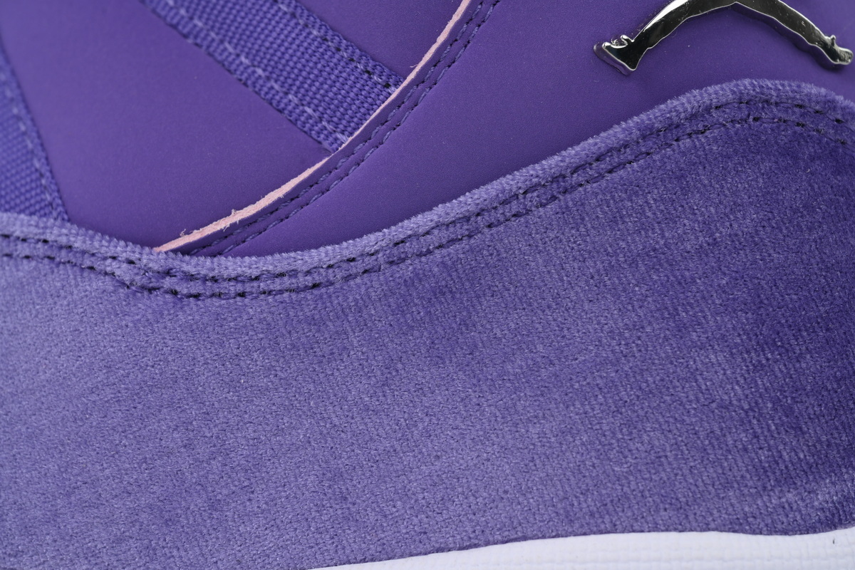 Nike Air Jordan 11 AJ11 Retro PURPLE RAIN Men's Lace-up Basketball Sneakers Athletic Shoes CT8012-555 - Image 3