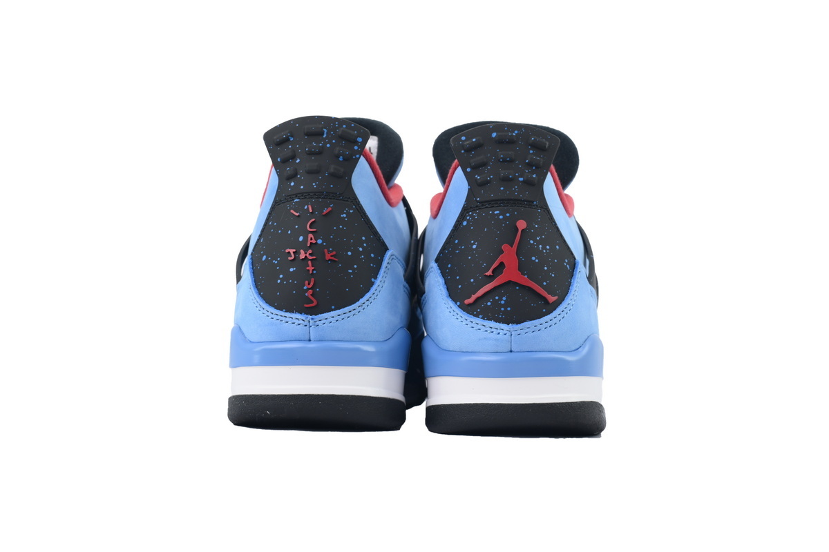 Nike Air Jordan 4 AJ4 Retro Houston Oilers Men's Athletic Sneakers Basketball 308497-406 - Image 7