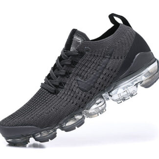 Nike Air VaporMax Flyknit 3 Gray/Black Men's Air Cushion Sneakers Casual Shoes US Sizes 8-11