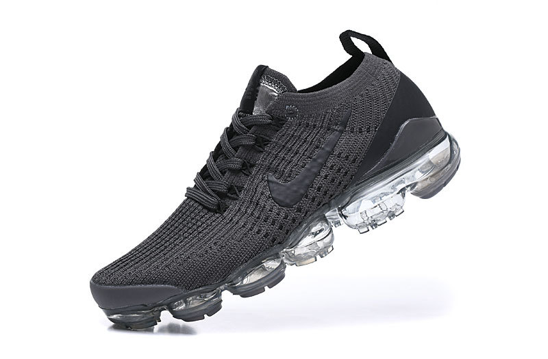 Nike Air VaporMax Flyknit 3 Gray/Black Men's Air Cushion Sneakers Casual Shoes US Sizes 8-11