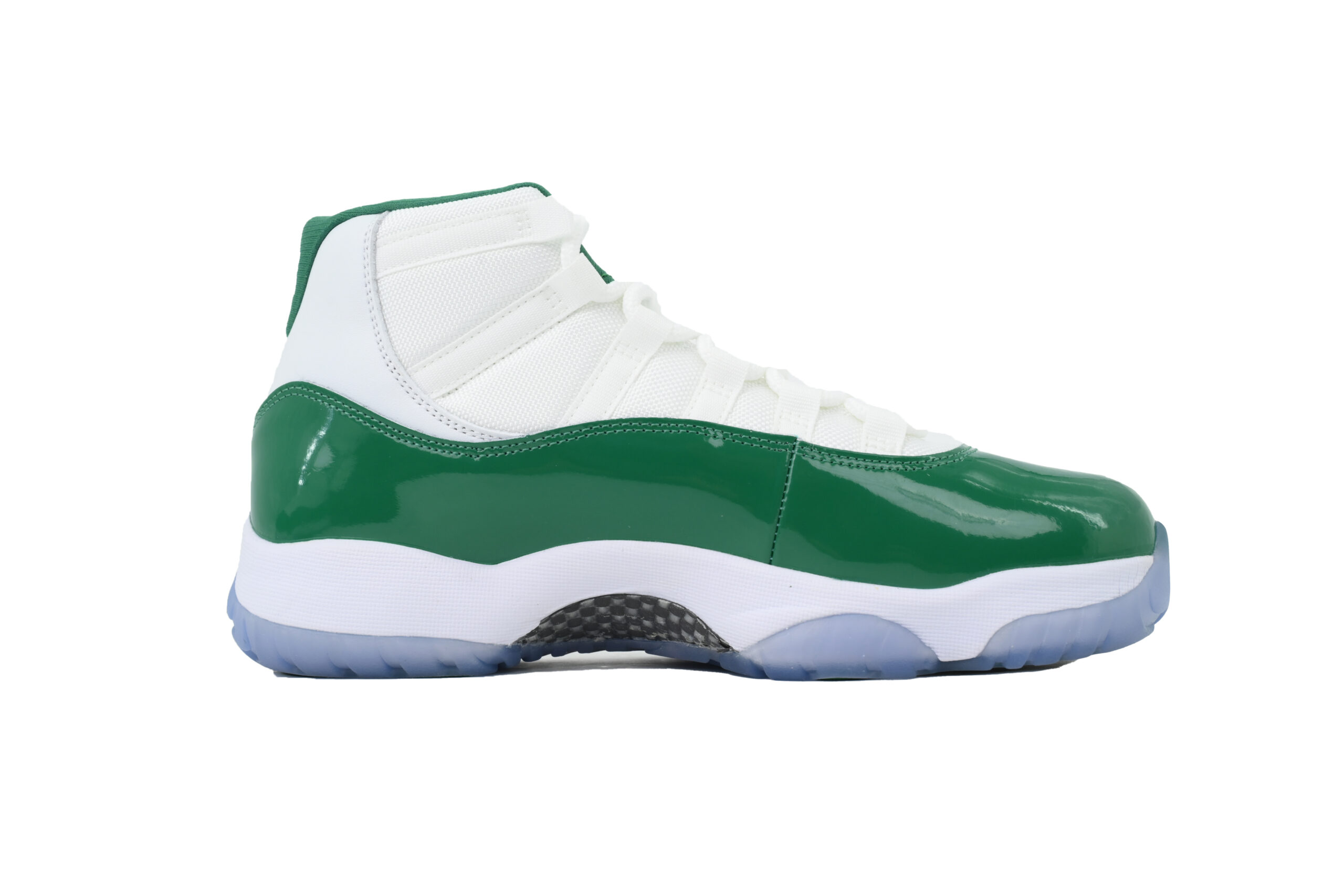 Nike Air Jordan 11 AJ11 Retro White Green Men's Lace-up Basketball Sneakers Athletic Shoes CT8012-113 - Image 2