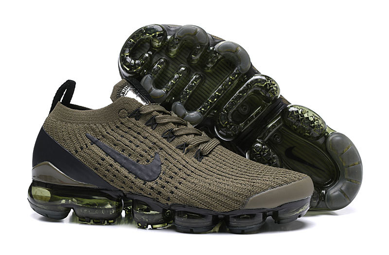 Nike Air VaporMax Flyknit 3 Green/Black Men's Air Cushion Sneakers Casual Shoes US Sizes 8-11 - Image 6