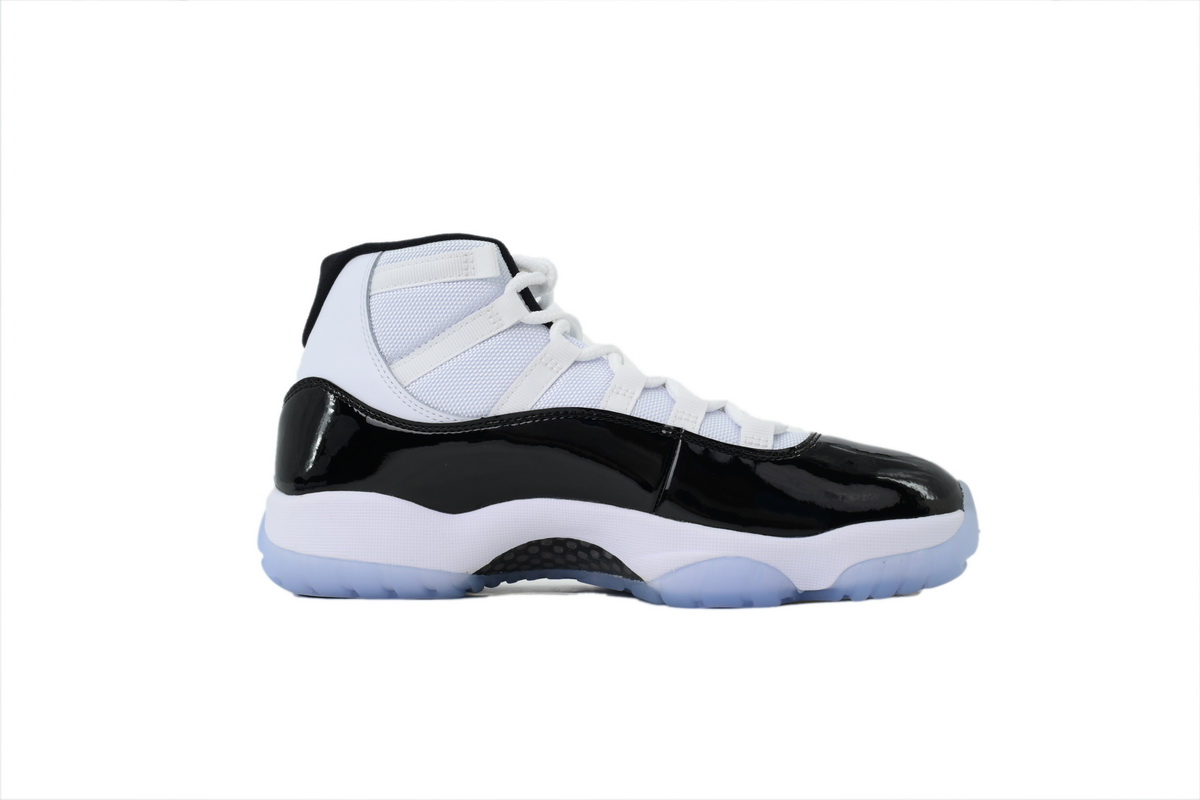 Nike Air Jordan 11 AJ11 Retro 'Concord' Men's Lace-up Basketball Sneakers Athletic Shoes 378037-100 - Image 2