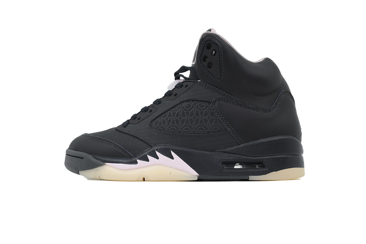 Nike Air Jordan 5 AJ5 Paris Saint-Germain x Retro 'Off Noir' Men's Lace-Up Basketball Athletic Sneakers Shoes HQ3004-001