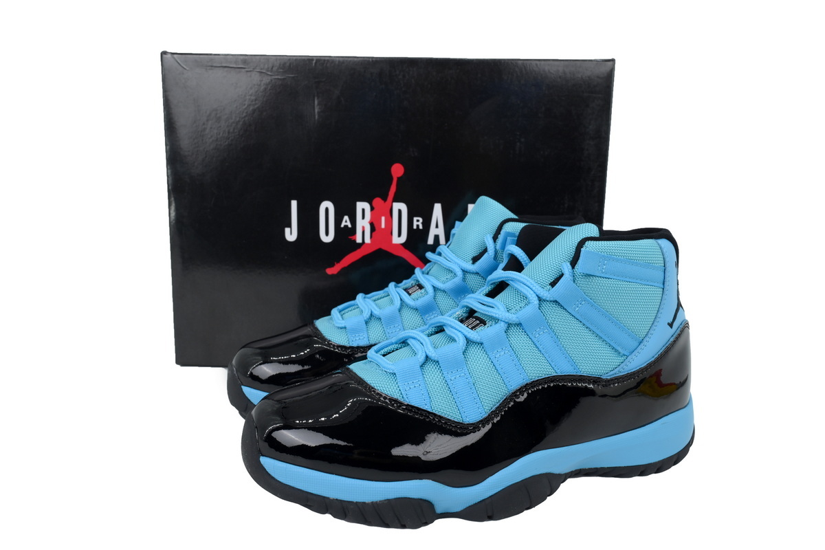 Nike Air Jordan 11 AJ11 Retro Water Moon Blue Men's Lace-up Basketball Sneakers Athletic Shoes CT8012-440 - Image 8