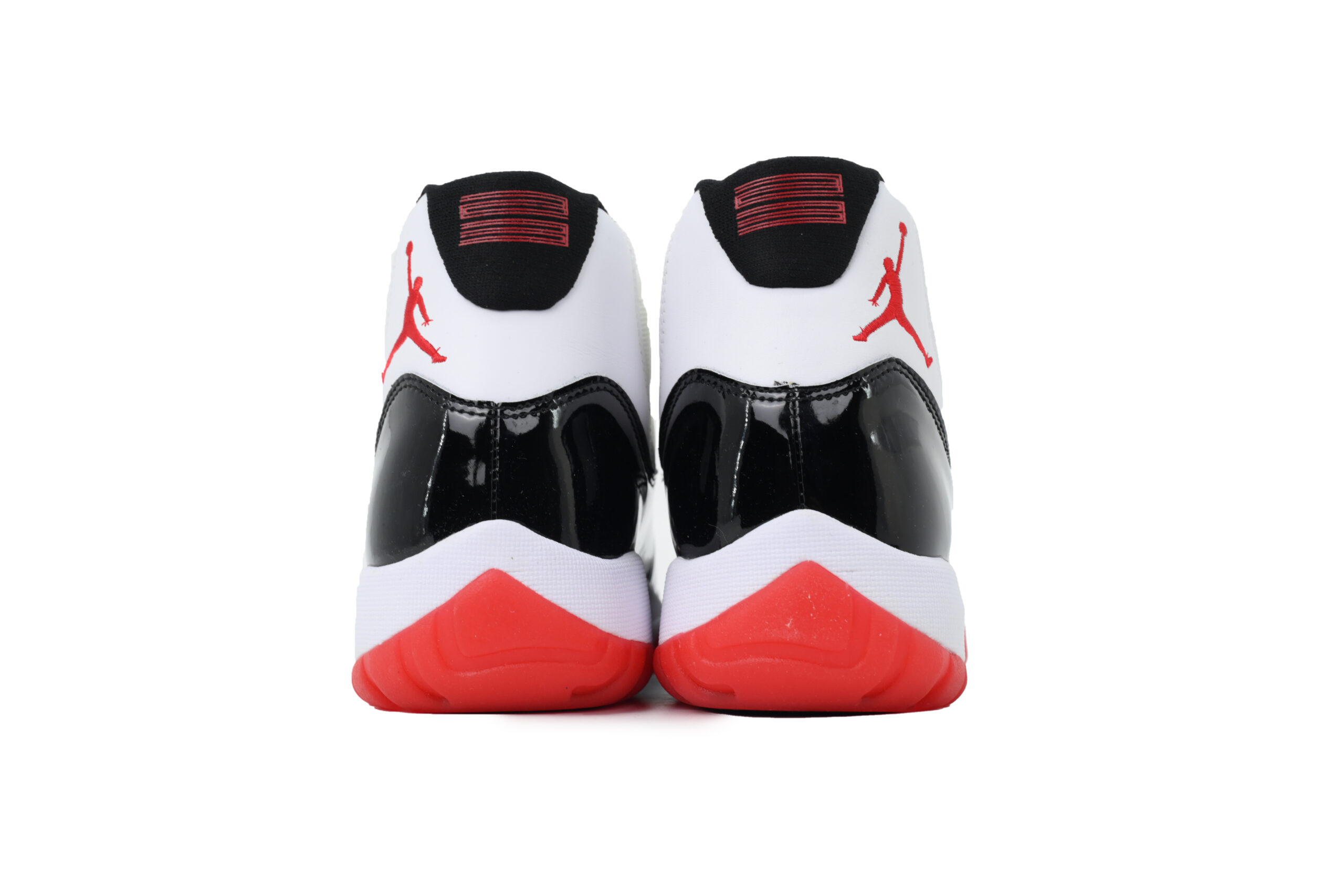Nike Air Jordan 11 AJ11 Retrowhite Black Red Men's Lace-up Basketball Sneakers Athletic Shoes CT8012-106 - Image 4