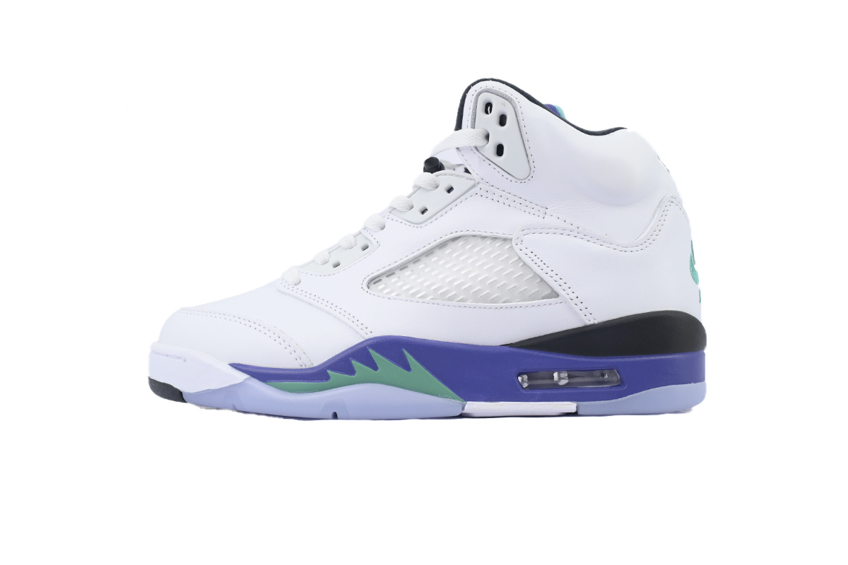Nike Air Jordan 5 AJ5 Retro 'Grape' 2025 Men's Lace-Up Basketball Athletic Sneakers Shoes HQ7978-100