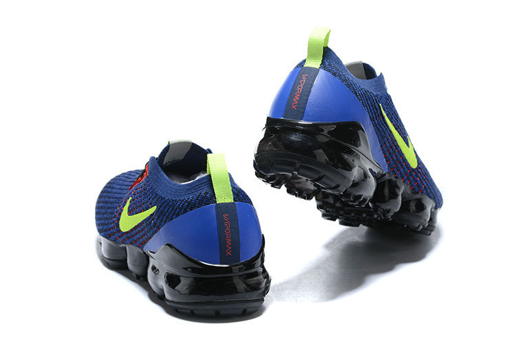 Nike Air VaporMax Flyknit 3 Blue/Green Men's Air Cushion Sneakers Casual Shoes US Sizes 8-11 - Image 7