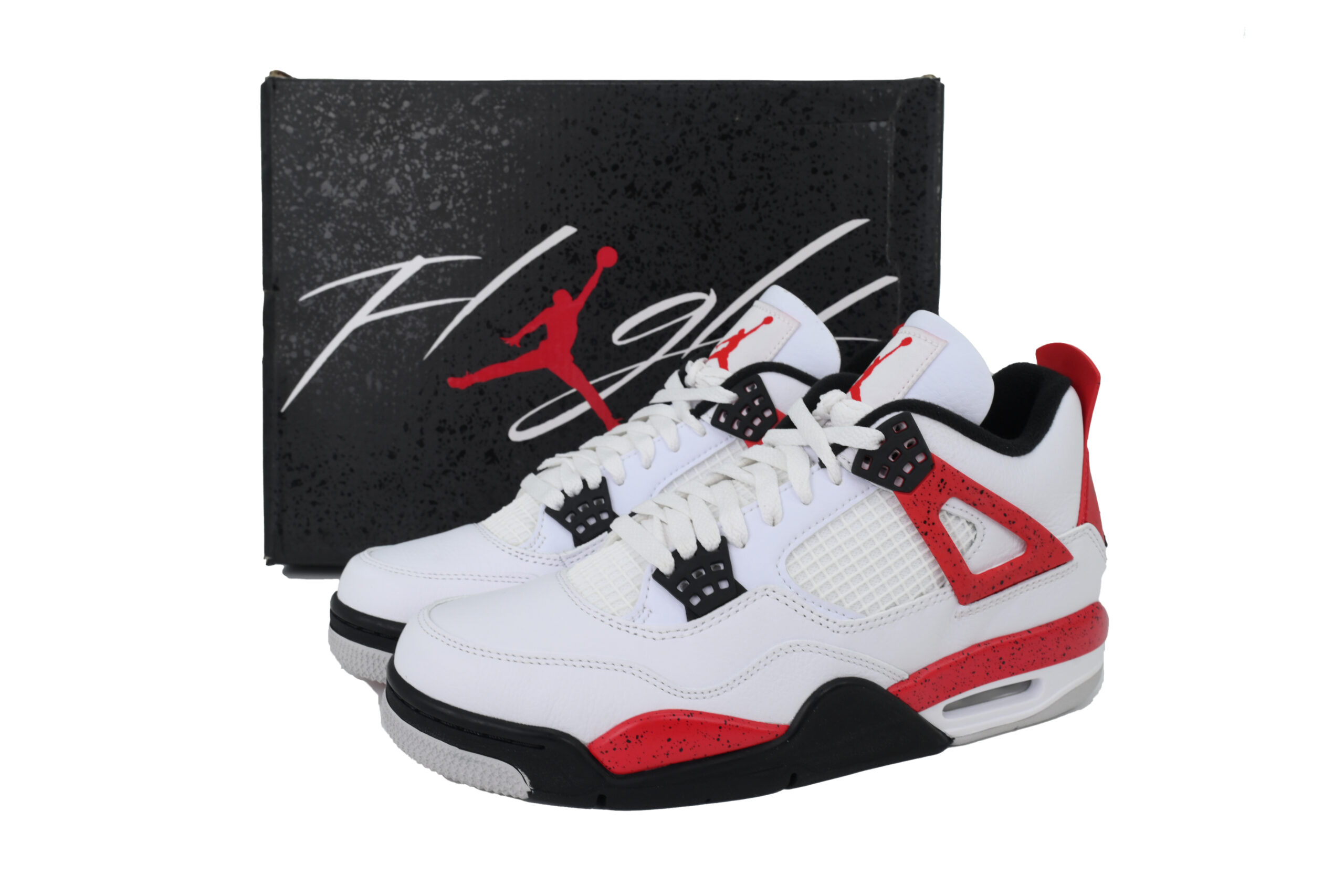 Nike Air Jordan 4 AJ4 "Red Cement" Men's Athletic Sneakers Basketball DH6927-161 - Image 8