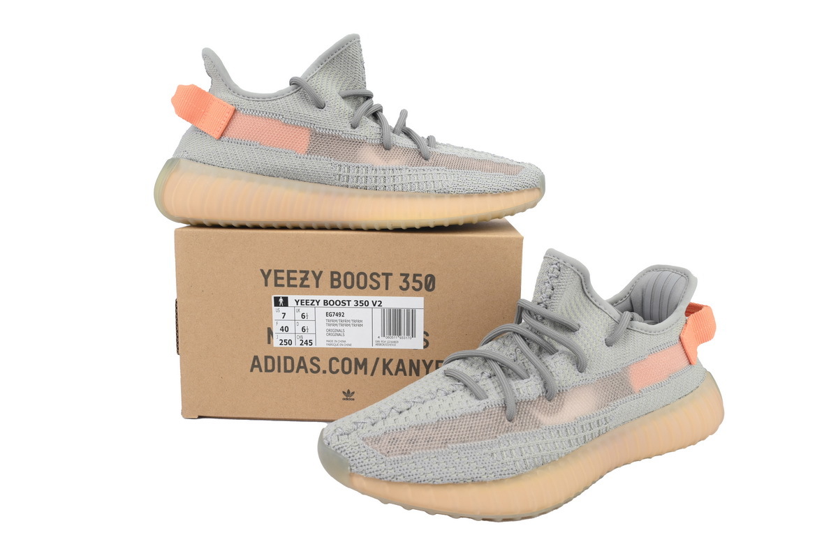 adidas Yeezy Boost 350 V2 “True Form” Men's Low Top Lace-Up Sneakers Athletic Basketball US Size - Image 7