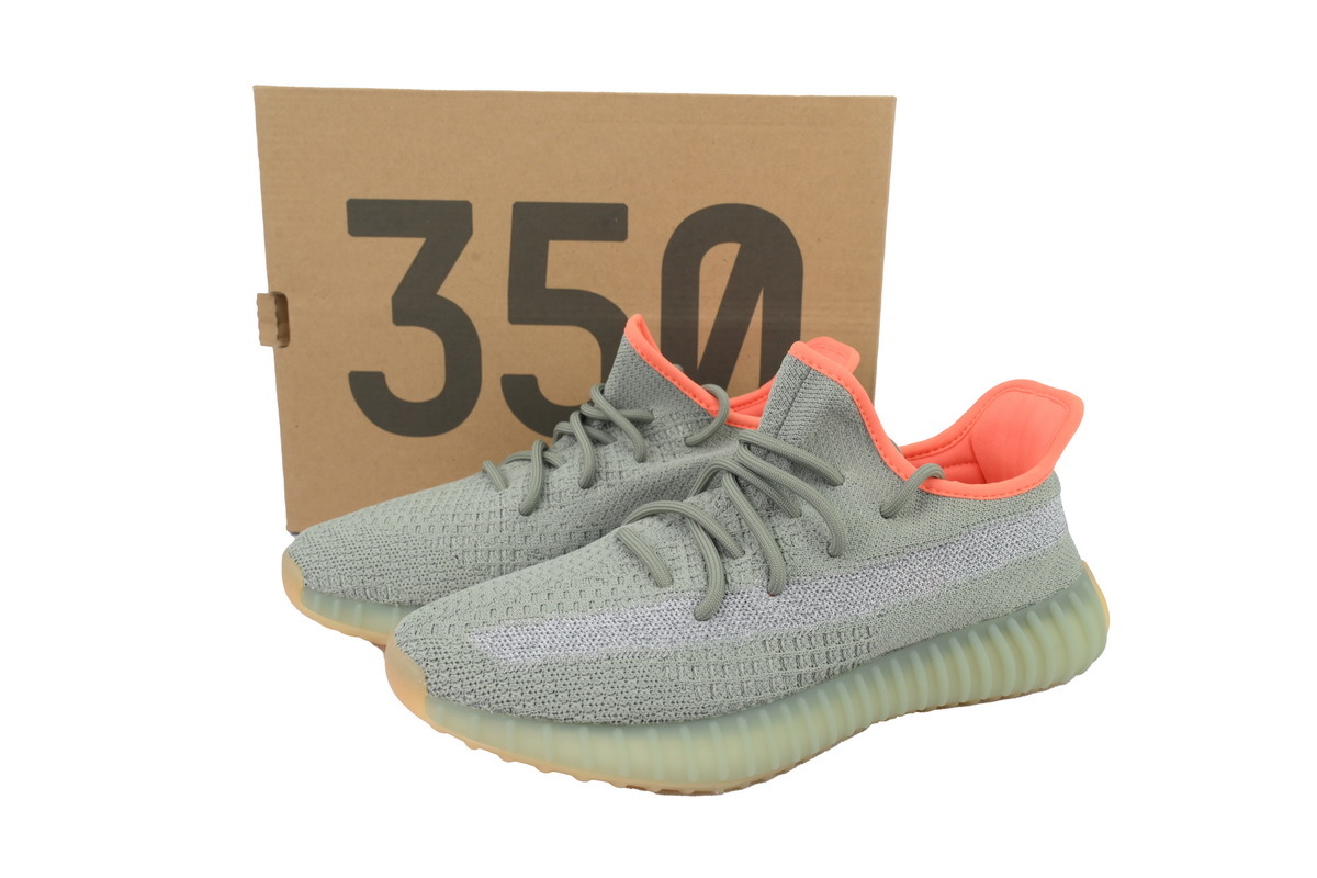adidas Yeezy Boost 350 V2“Desert Sage”Men's Low Top Lace-Up Sneakers Athletic Basketball US Size - Image 8
