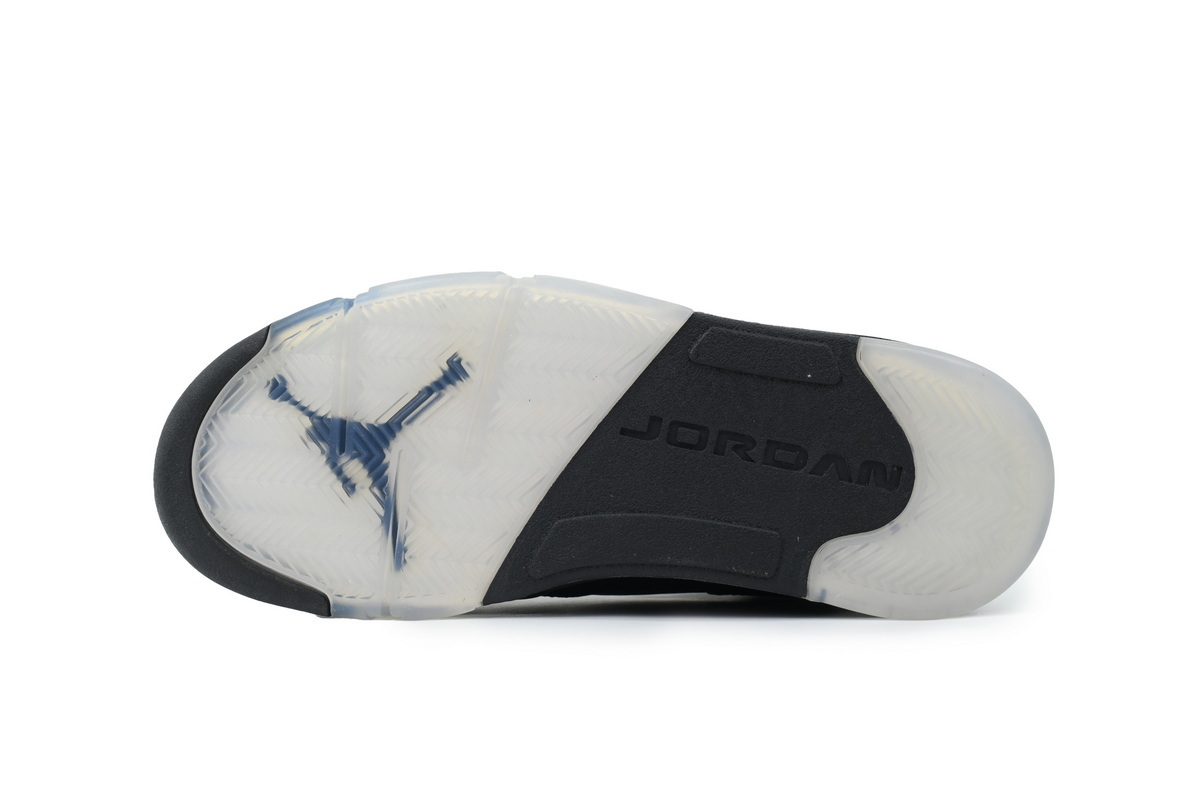 Nike Air Jordan 5 AJ5 Retro SE 'Black Cat' Men's Lace-Up Basketball Athletic Sneakers Shoes FZ2239-001 - Image 5