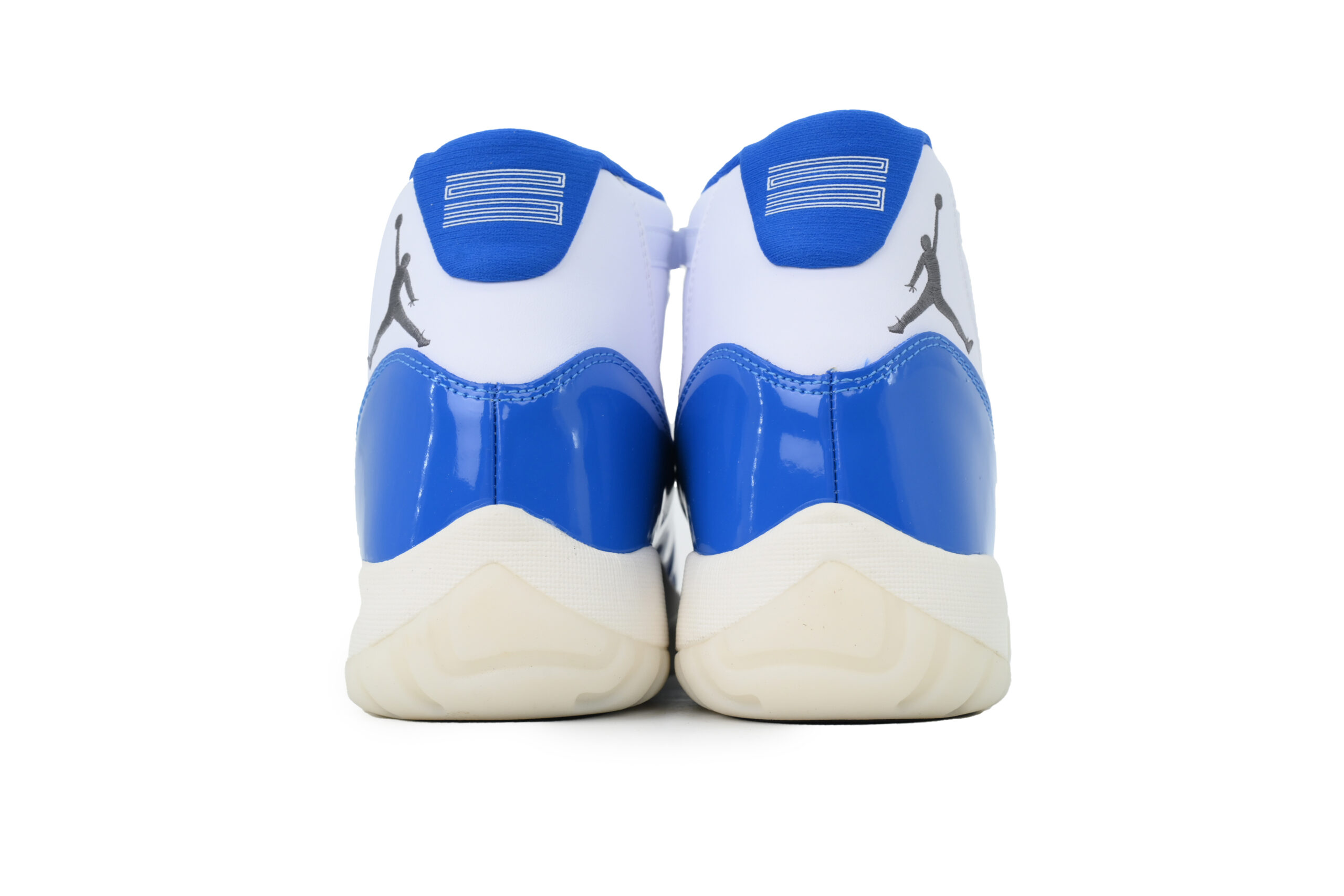 Nike Air Jordan 11 AJ11 Retro Sports Blue Men's Lace-up Basketball Sneakers Athletic Shoes I08959-133 - Image 4